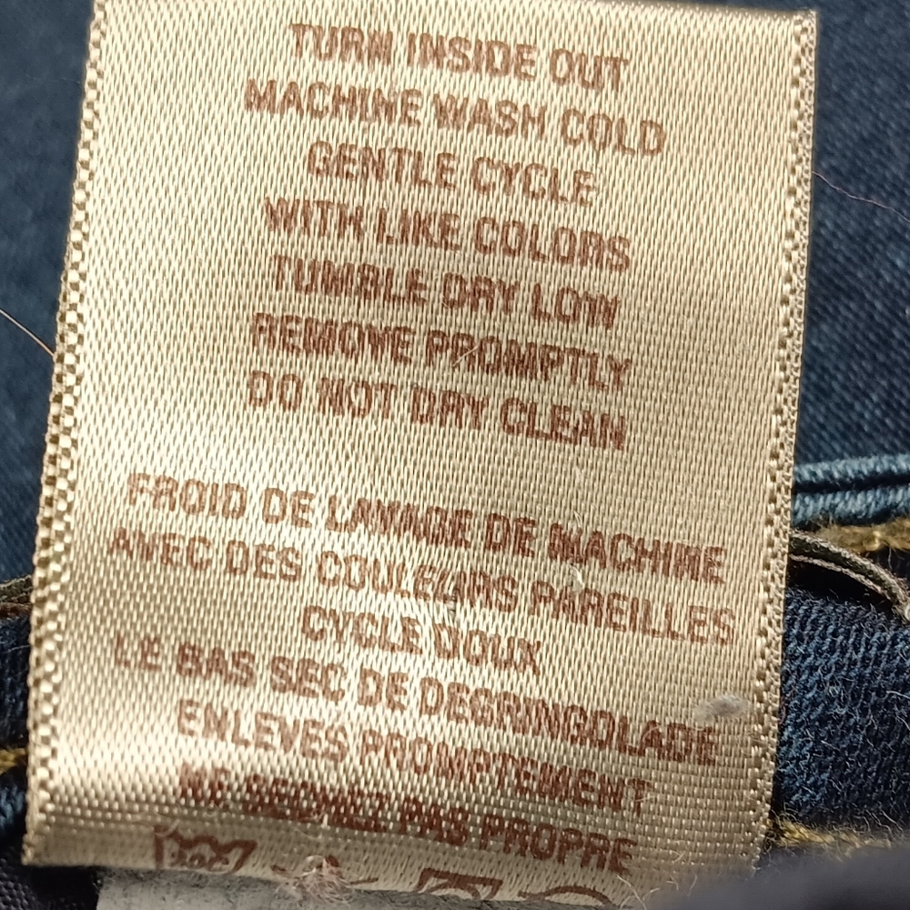 PAIGE Peg Skinny Jeans Women's Size 31 Mid Rise  Stretch Dark Wash - Picture 14 of 14